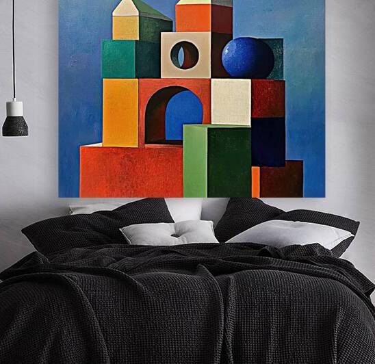 Block Tower Balance 7P3H9N 65 by Abstract Rebellion