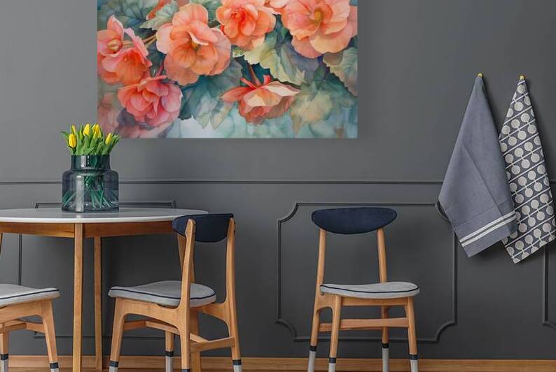 Blooming Begonia Cascade 238HJZ 45 by Abstract Rebellion