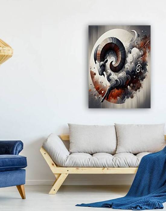 Aries the Ram by Urban Interior Art