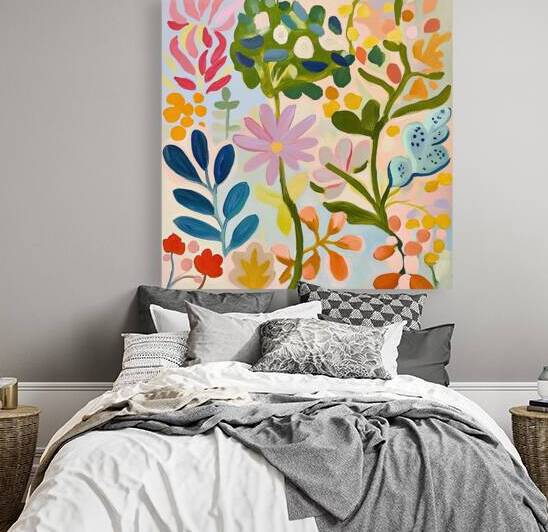 Blooming Garden Bliss 2P3H9N 55 by Abstract Rebellion