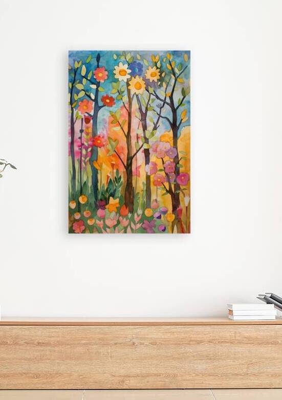 Blooming Garden Symphony H3N9P2 55 by Abstract Rebellion