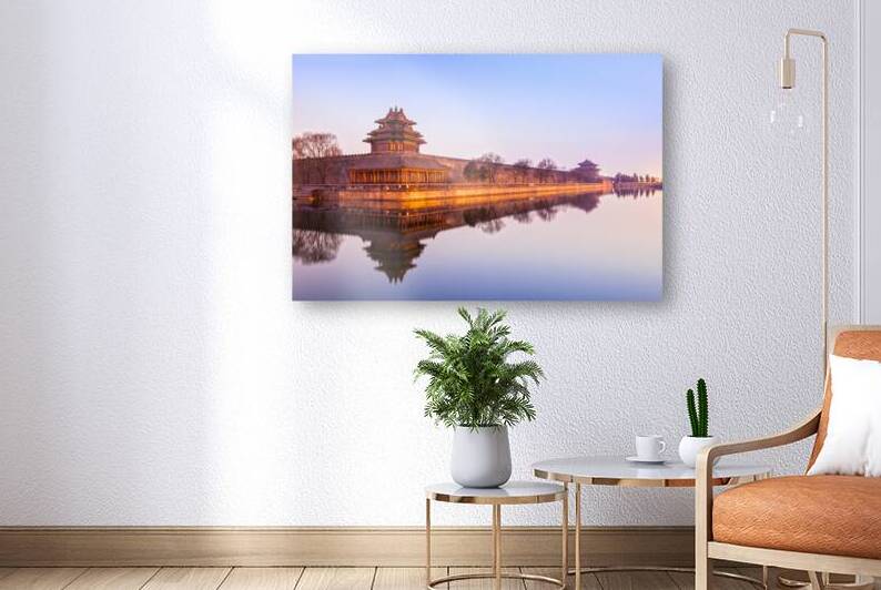 Wall and Moat Forbidden City Beijing by Travelling Light