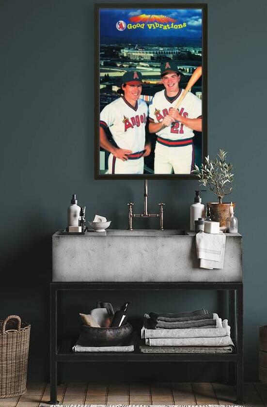 1988 California Angels Wall Art by Row One Brand