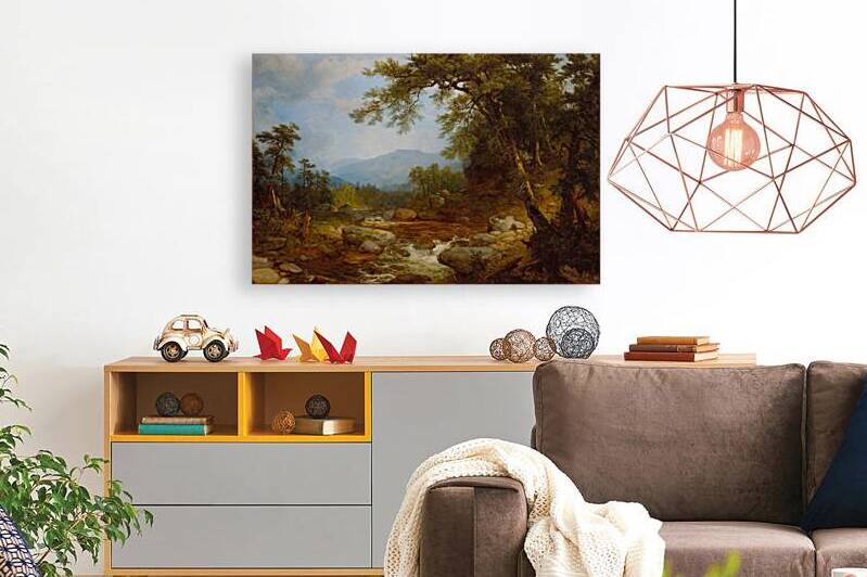 Monument Mountain. Berkshires [probably 1850] by Asher Brown Durand [1796–1886] by MyCozyFineArt