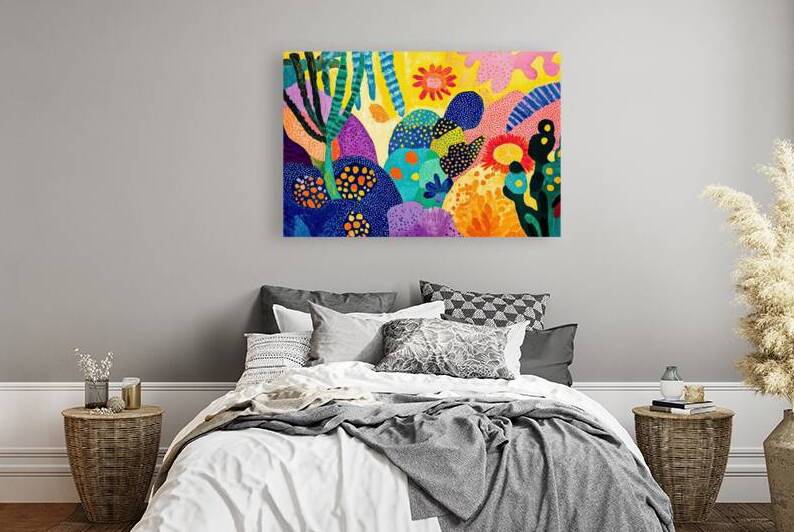 Chromatic Garden Bliss H2N9P2 55 by Abstract Rebellion