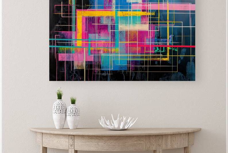 Chromatic Gridlock Y79H2N 60 by Abstract Rebellion