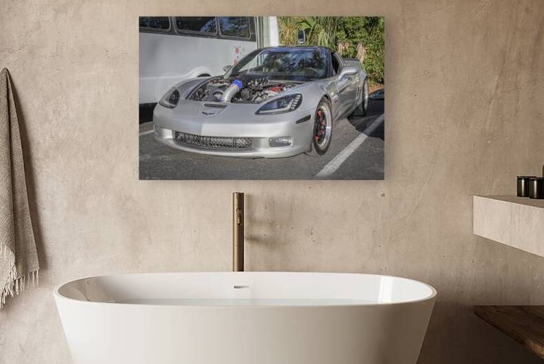 2006 Silver Chevrolet C6 Corvette ZO6 X109 3 by Rich Franco