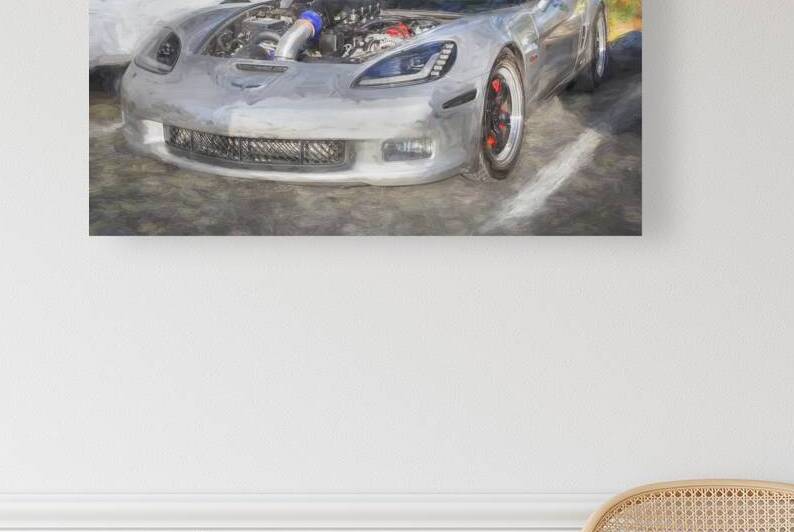 2006 Silver Chevrolet C6 Corvette ZO6 X109 4 by Rich Franco