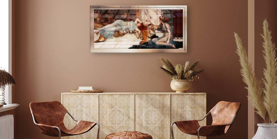 Mischief and Repose by John William Godward by xzendor7