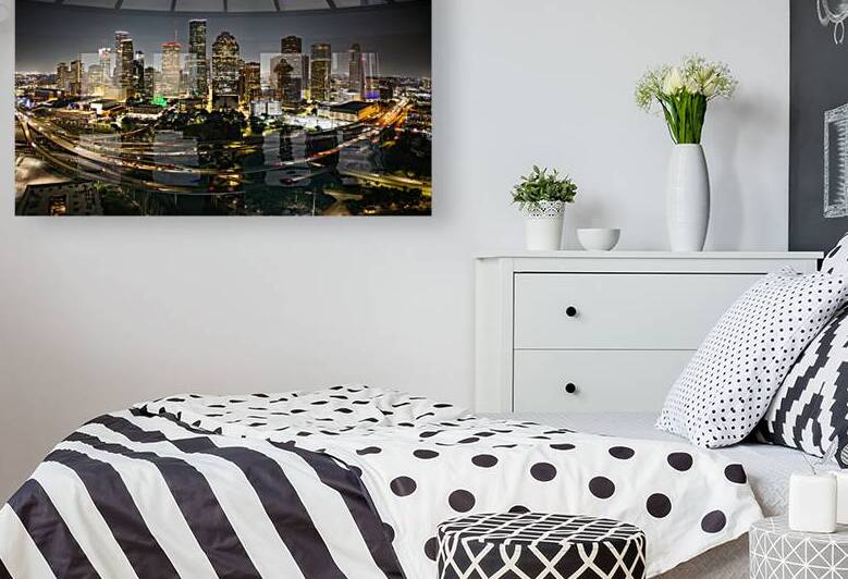 Houston Cityscape by David Cressman 