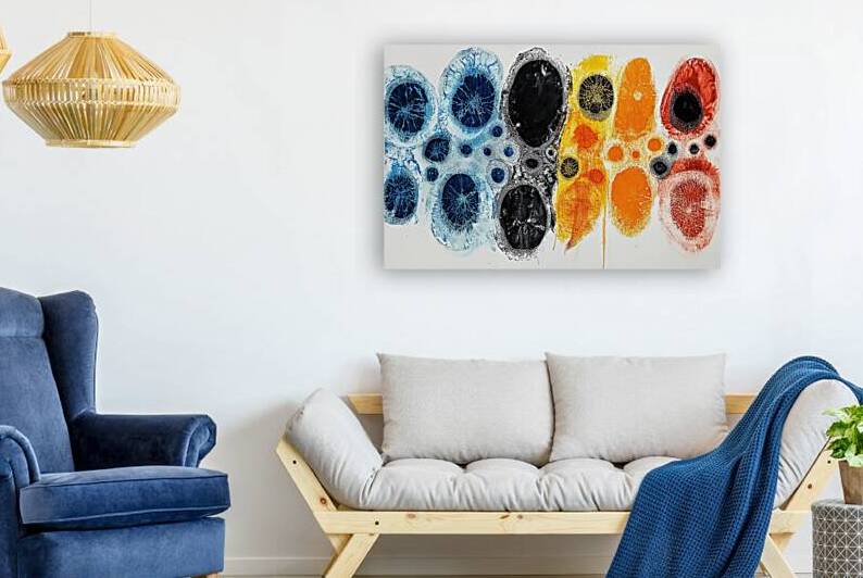 Cellular Echoes Chromatic Flow 78HNKJ 60 by Abstract Rebellion