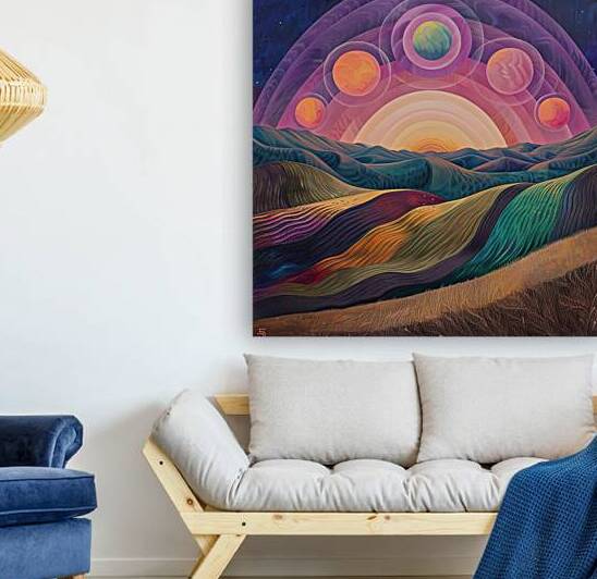 Celestial Harvest Fields 28HN9Z 60 by Abstract Rebellion