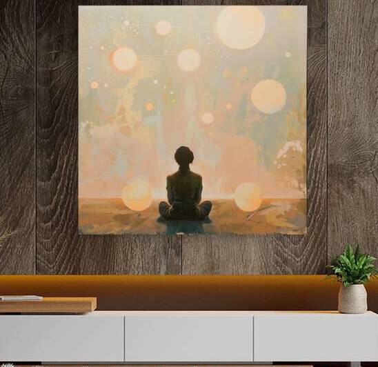 Celestial Meditation H3N2B9 45 by Abstract Rebellion