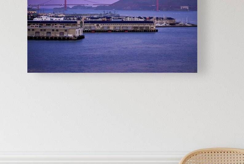 San Francisco Golden Gate Pier Sunrise by Ryan Cameron