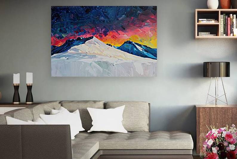 Celestial Summit Glow Y92H7N 60 by Abstract Rebellion