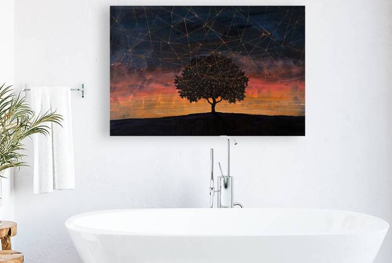 Celestial Tree Connection Y92H5N 60 by Abstract Rebellion