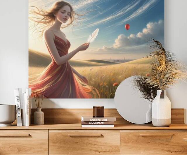 peinture numerique lumineuse dun jeune by INKWELL