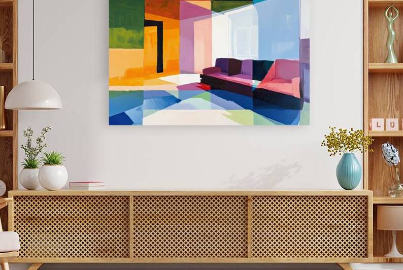 Chromatic Interior H3N9B2 60 by Abstract Rebellion