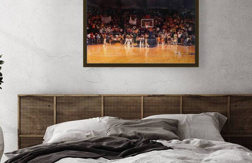 1987 Notre Dame Basketball Art by Row One Brand