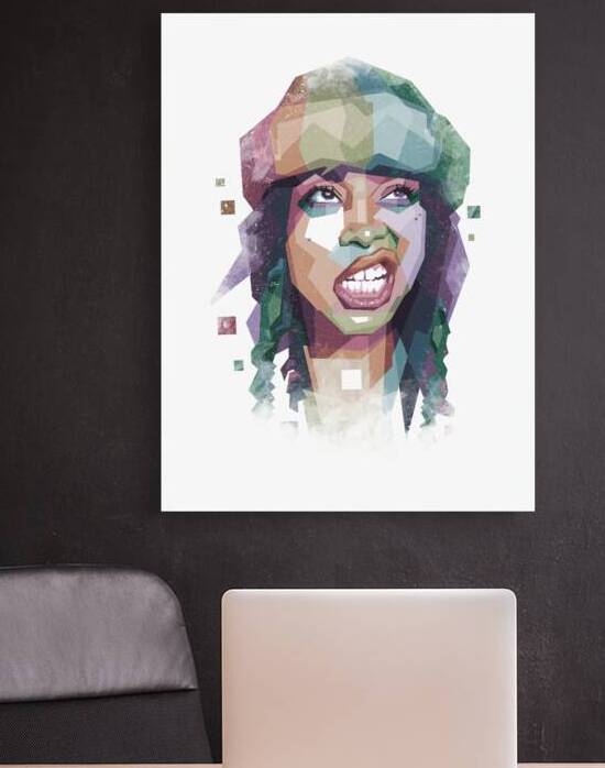 Badu in WPAP style by Alkahfsmart