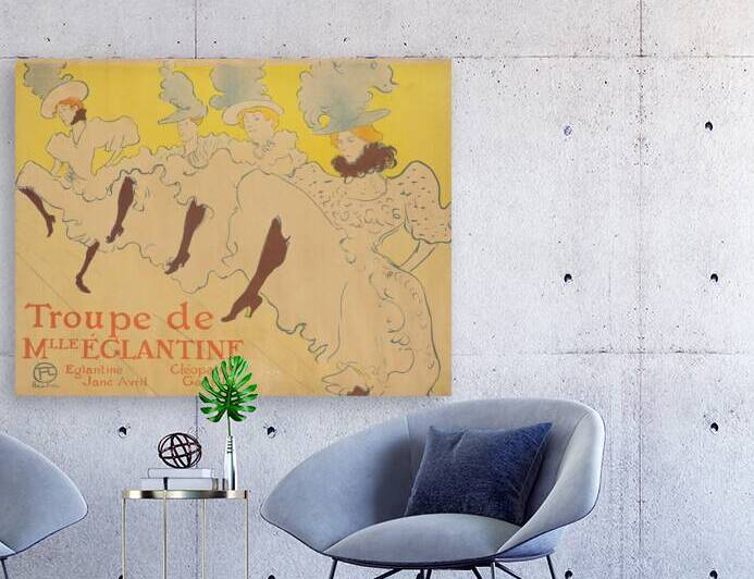 Henri de Toulouse-Lautrec - Flirt by Wirla