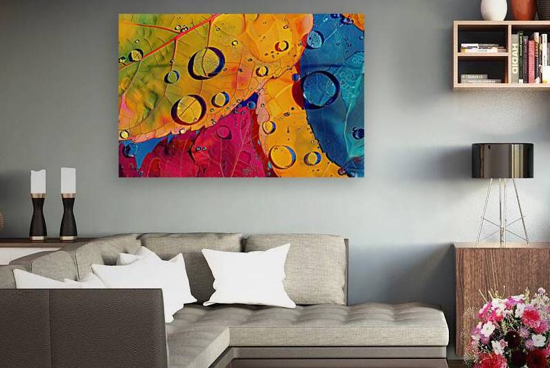 Chromatic Leaf Droplets 5H2N9Z 60 by Abstract Rebellion