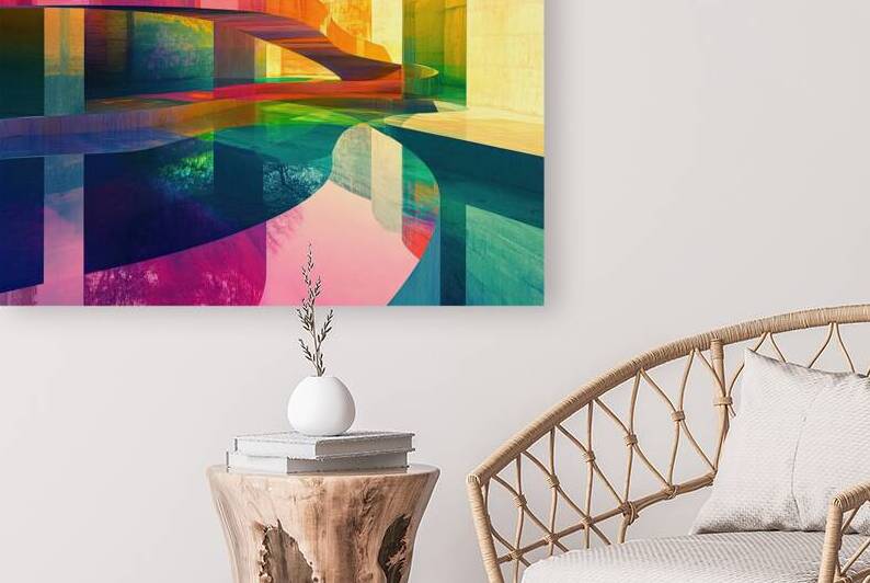 Chromatic Reflections H3N2B9 64 by Abstract Rebellion