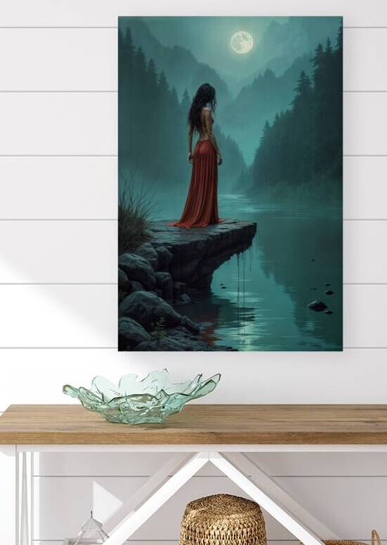  A Full Moon  by Aniima Illussiya