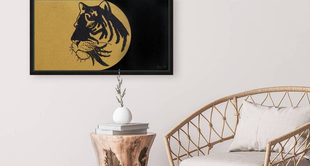 1930s Tiger Art by Row One Brand