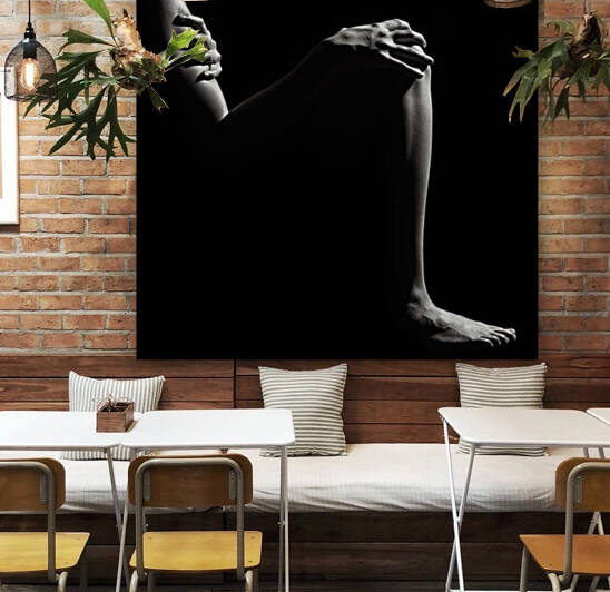 Nude woman fine art 6 by Johan Swanepoel