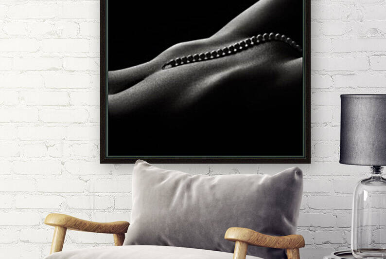 Nude woman bodyscape 45 by Johan Swanepoel