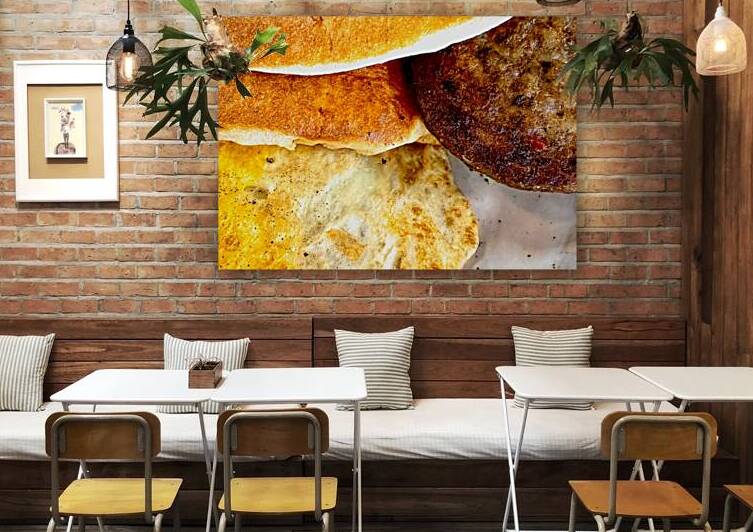 Breakfast Pancakes Eggs Sausage by Bill Swartwout Photography