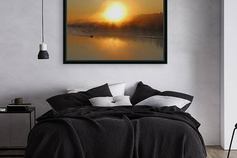 Fishermen Heading Out At Sunup by Deb Oppermann