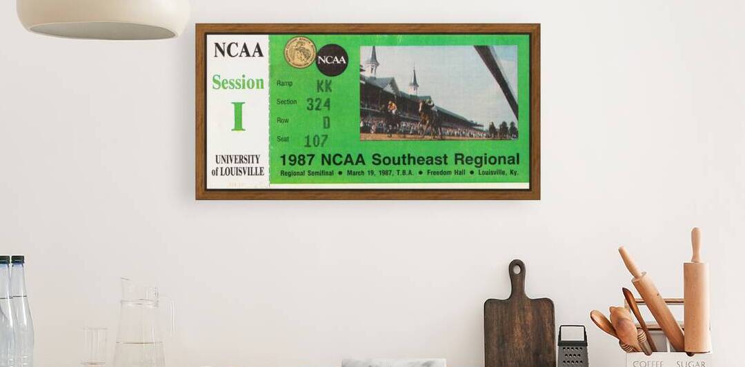 1987 NCAA Southeast Regional Providence Win by Row One Brand