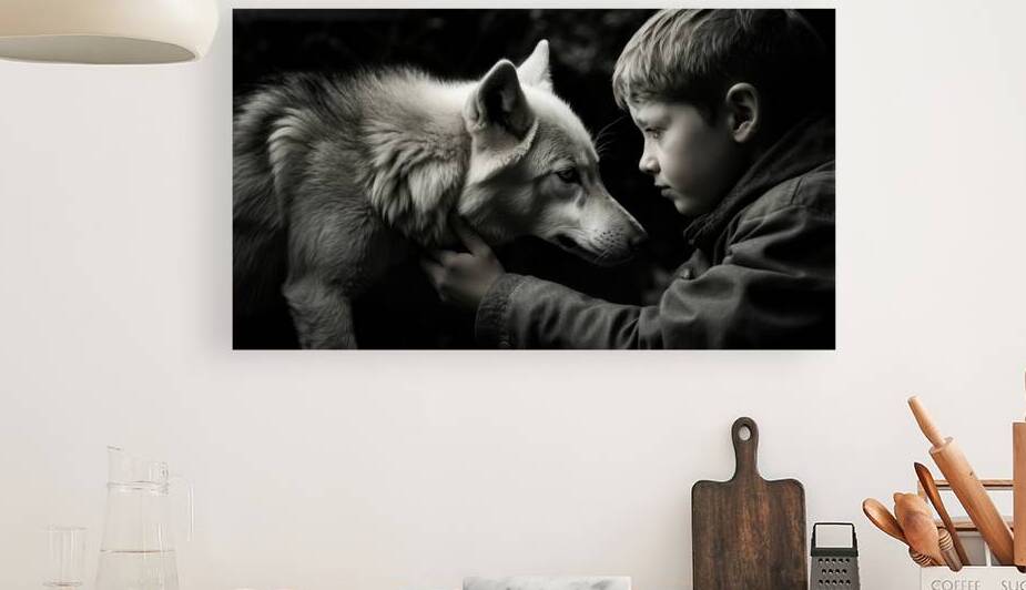 The Wolf and the Boy by The Mabazza Foundation 