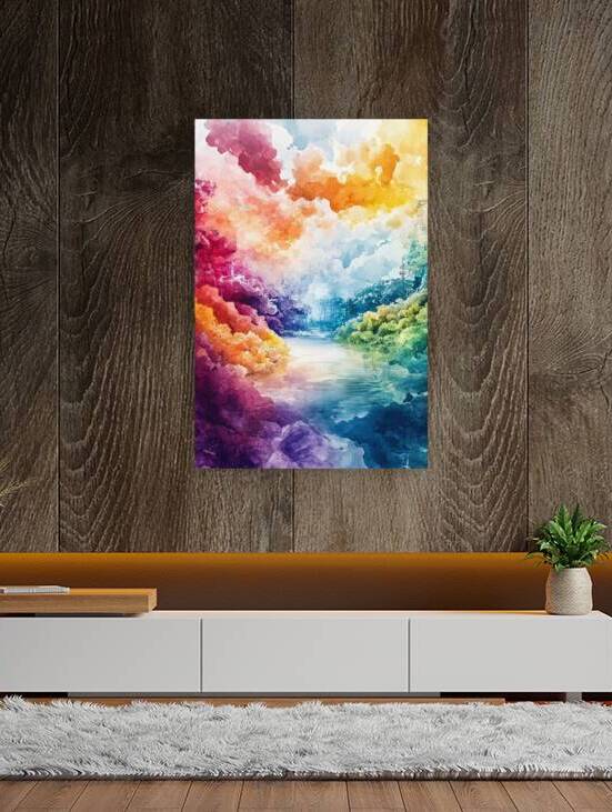 Chromatic River Journey H92N5Z 60 by Abstract Rebellion