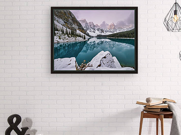 Lake Moraine Early Morning by Pinaki B