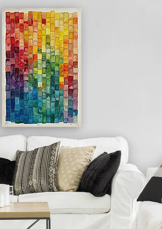 Chromatic Tesserae Flow 48H9Z 55 by Abstract Rebellion