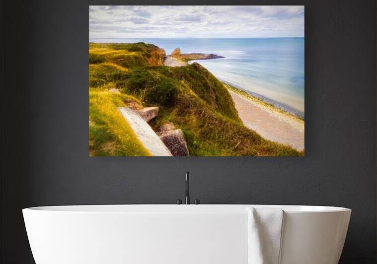 Pointe du Hoc D-Day Landing Beach by Norma Brandsberg Photography