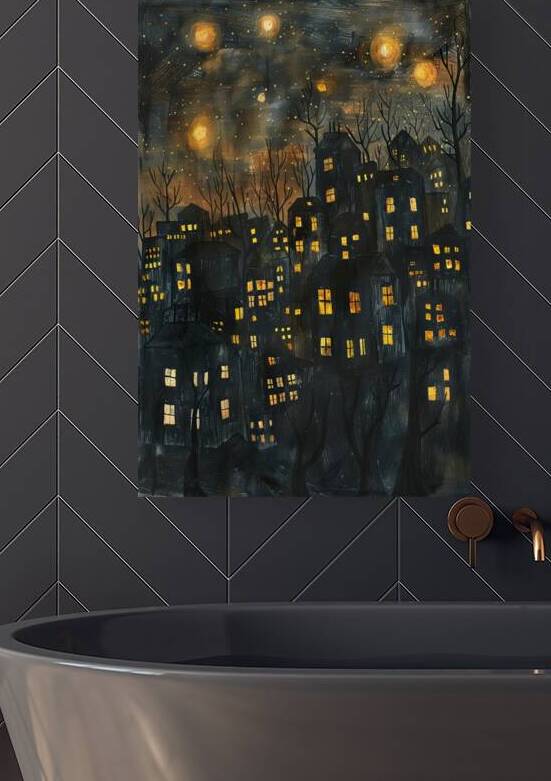 City at Twilight 2N9P3H 57 by Abstract Rebellion