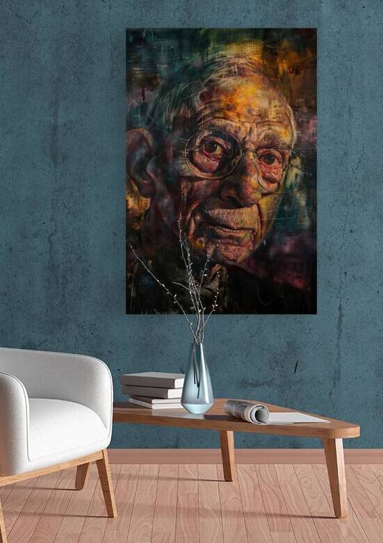 Claude Contemplation 8H29P7 49 by Abstract Rebellion
