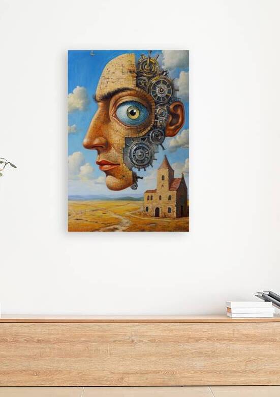 Clockwork Mind Across Plains 7P3H9N 55 by Abstract Rebellion