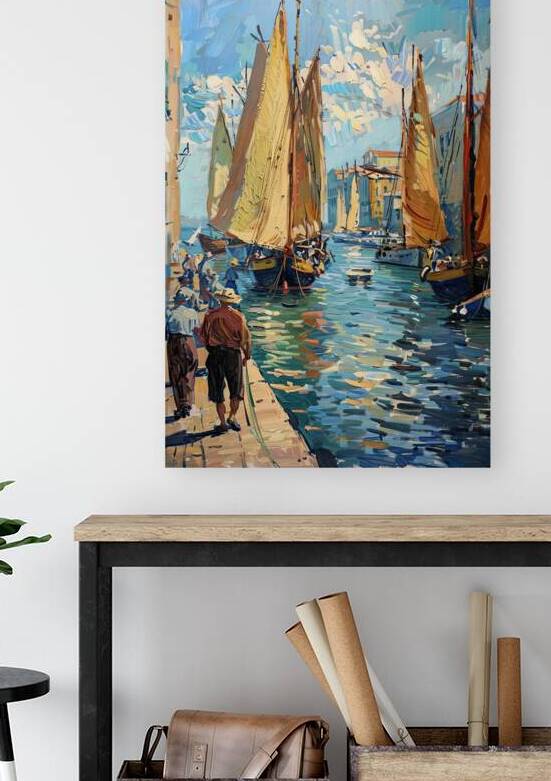 Coastal Harbor Symphony 7892AB 48 by Abstract Rebellion