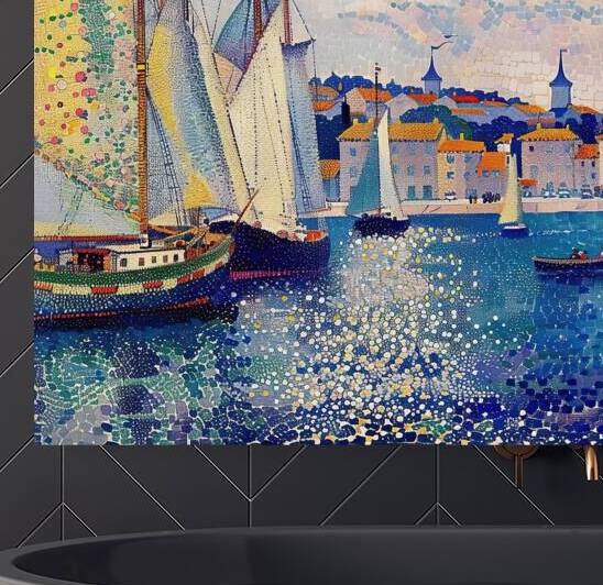 Coastal Sailboats 23HBNZ 65 by Abstract Rebellion