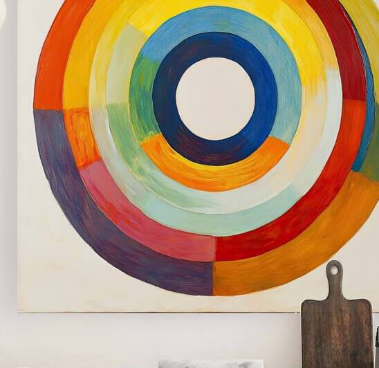 Colors In Circles H3P2N9 52 by Abstract Rebellion