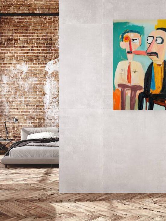 Connected Tongues 98H7P2 55 by Abstract Rebellion