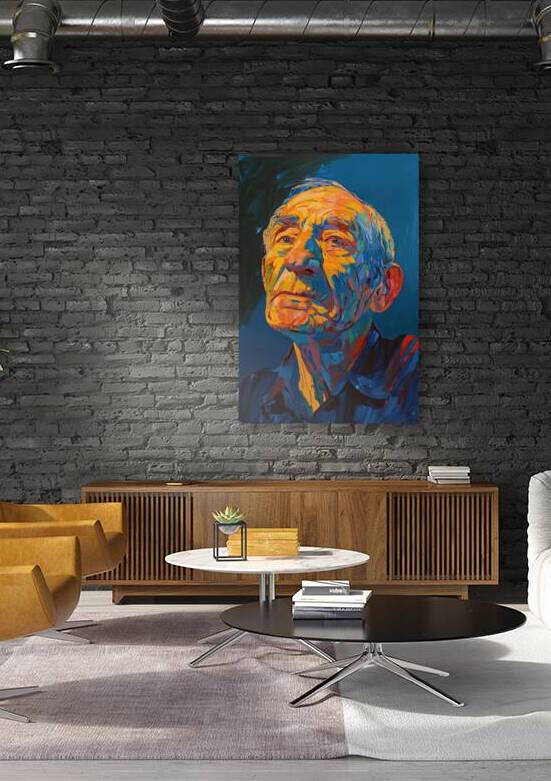 Contemplative Gaze 7892BC 45 by Abstract Rebellion