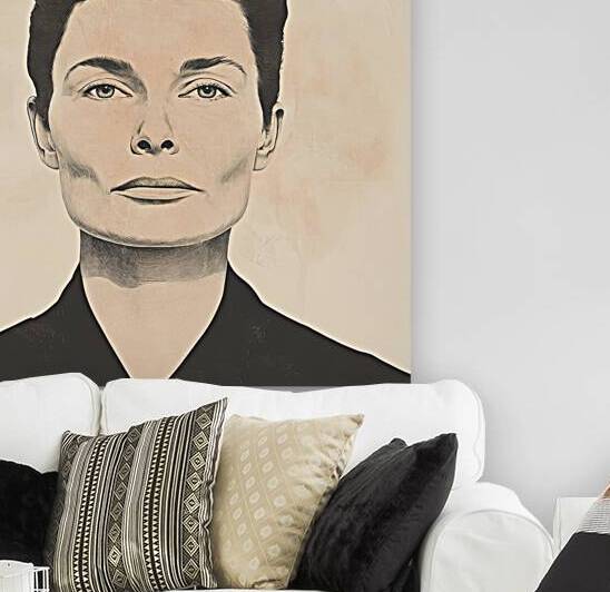 Contemplative Gaze 7892B 45 by Abstract Rebellion