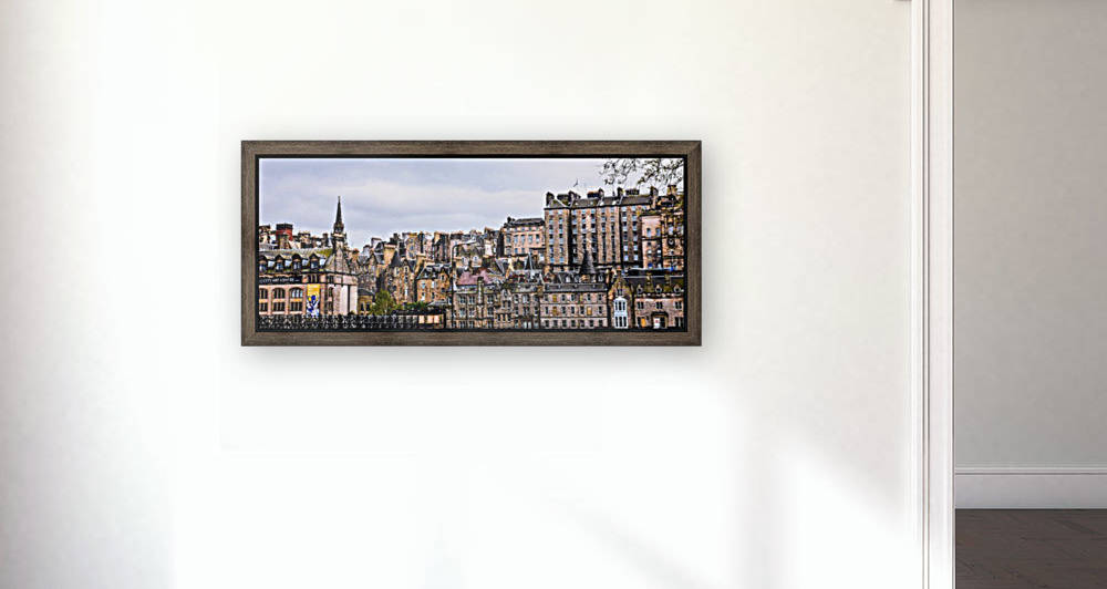 Edinburgh Skyline by Lexa Harpell