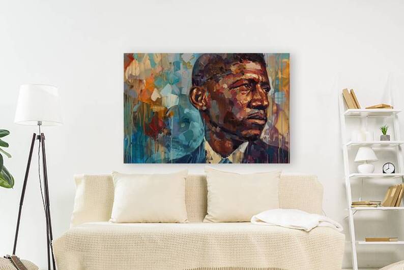 Contemplative Gaze H92N3B 65 by Abstract Rebellion